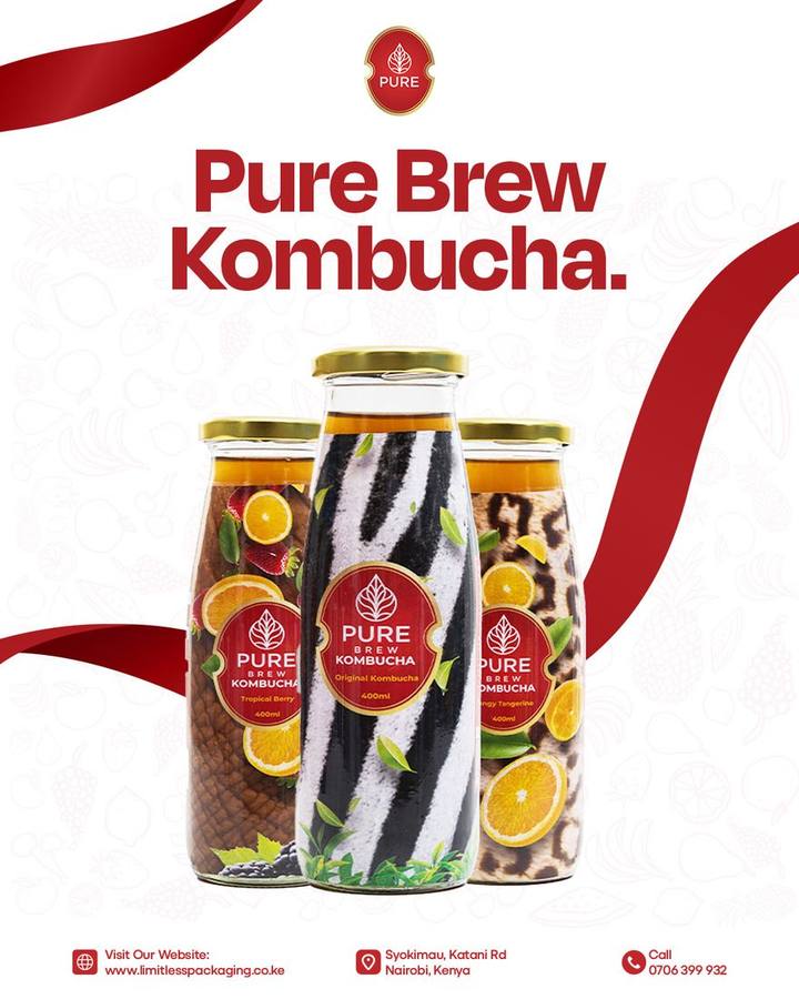 Pure Brew flavour line-up — Social Media Management work by a KYN trainer