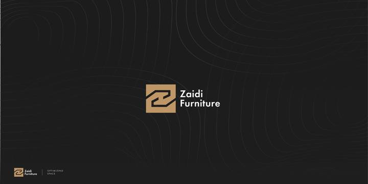 Zaidi Furniture identity — Graphic Design work by a KYN trainer