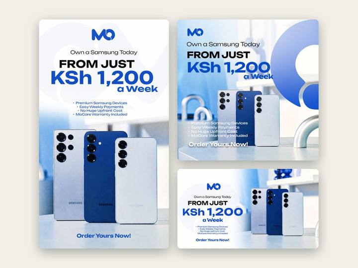 MoPhones KSh 1,200-a-week ad — Digital Marketing work by a KYN trainer