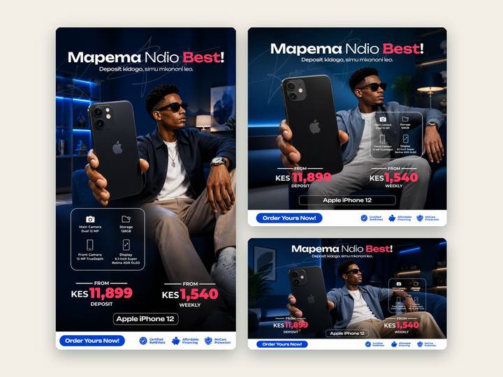 MoPhones “Mapema Ndio Best” ad — Digital Marketing work by a KYN trainer